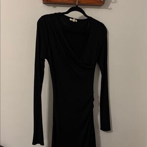 Wilfred Classic Black Long Sleeve Dress